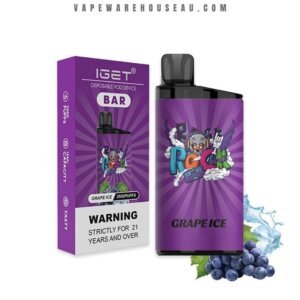 IGET Bar 3500 Puffs Grape Ice