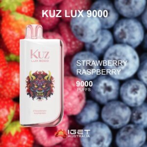KUZ LUX STRAWBERRY RASPBERRY – 9000 PUFFS