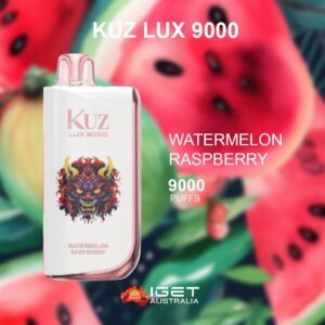 KUZ LUX WATERMELON RASPBERRY – 9000 PUFFS