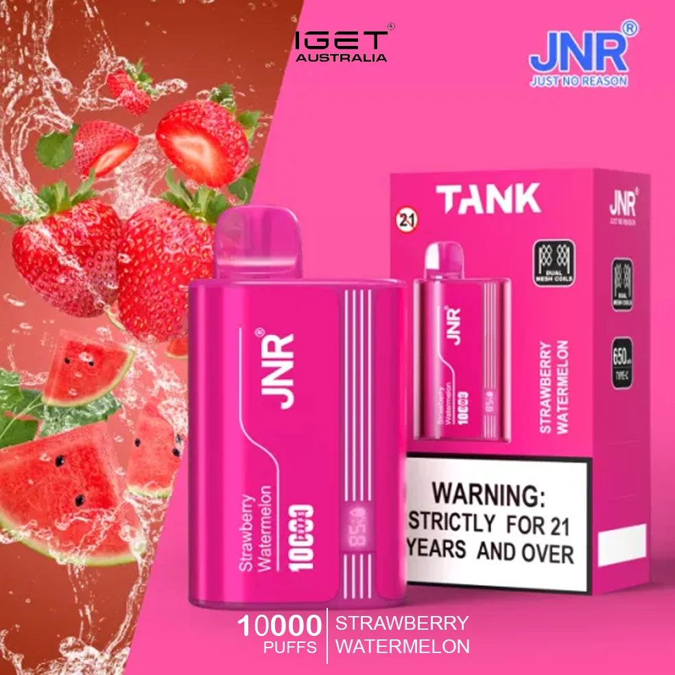 JNR TANK – STEAWBERRY WATERMELON – 10000 PUFFS